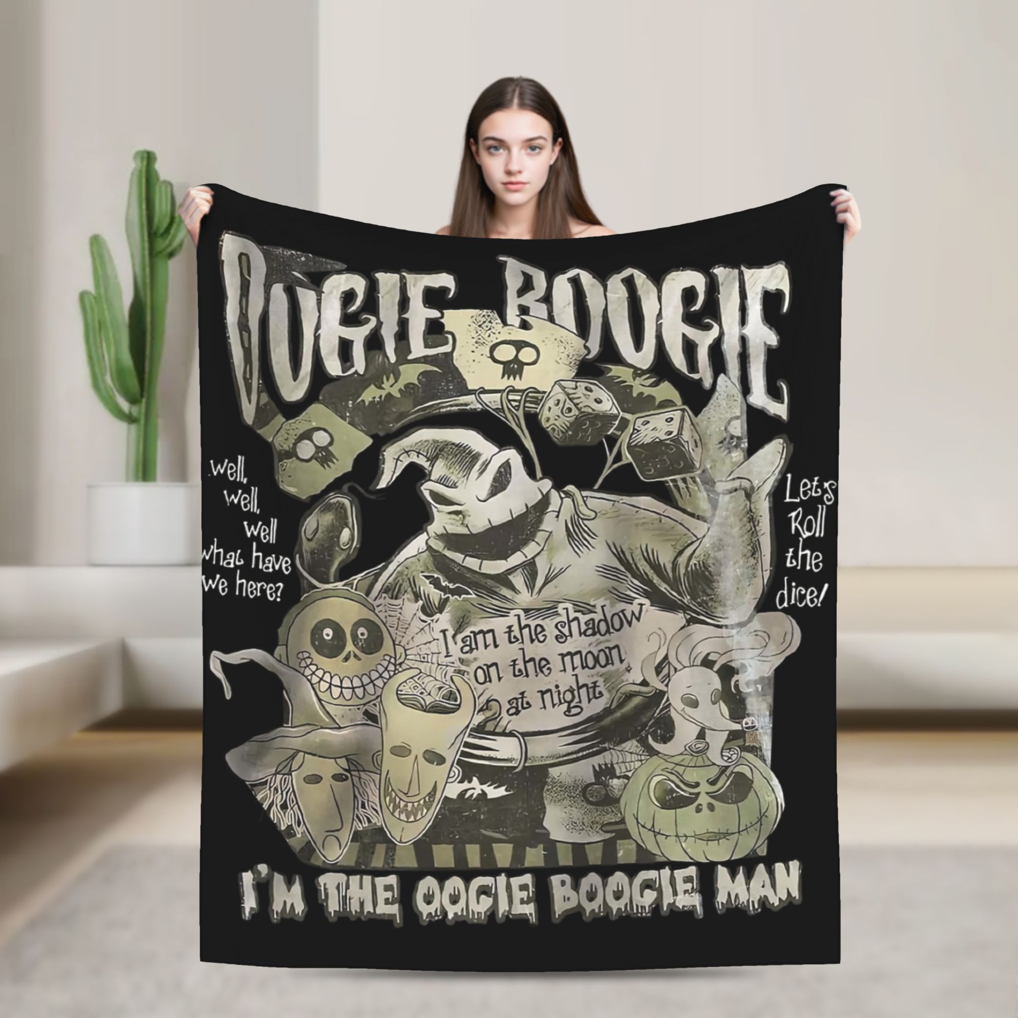Christmas Throw Blanket - Couverture en flanelle 