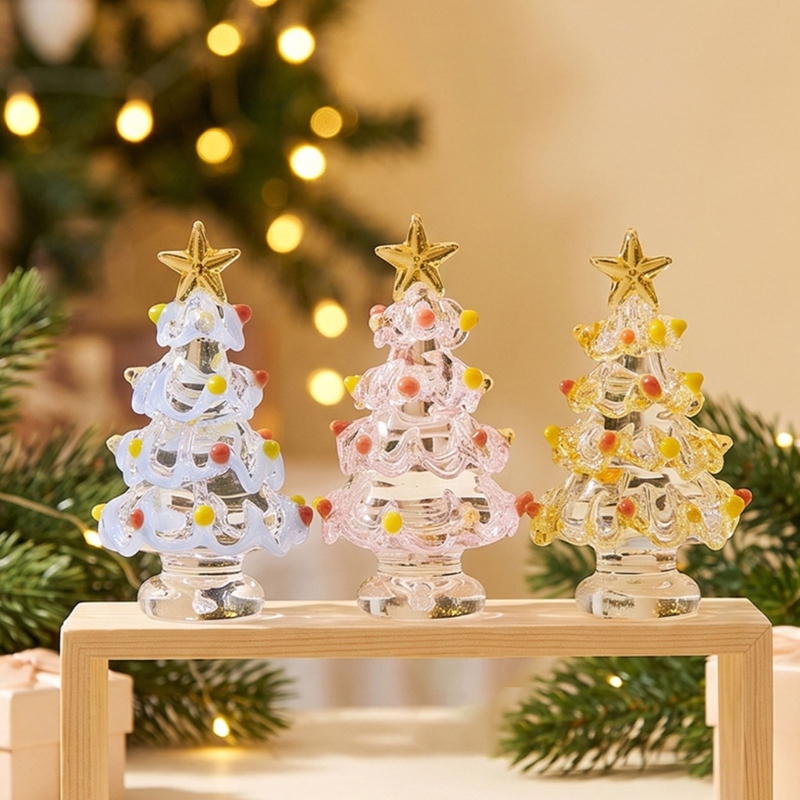 Star Tree Topper - Décoration table vacances, figurine d'arbre noël