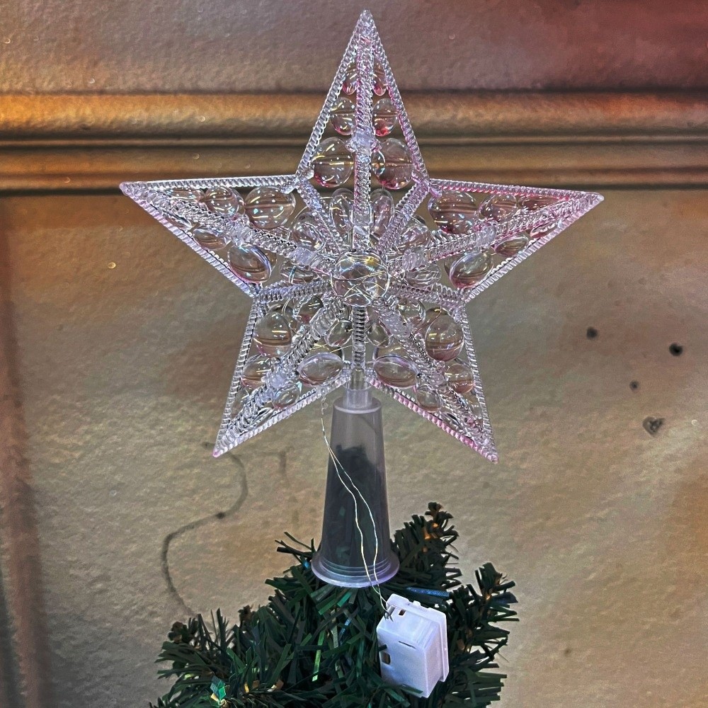 Décoration d'arbre de noël en  - Star Tree Topper avis et prix
