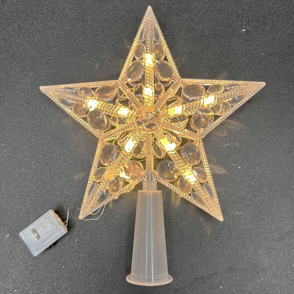 Décoration d'arbre de noël en  - Star Tree Topper avis et prix