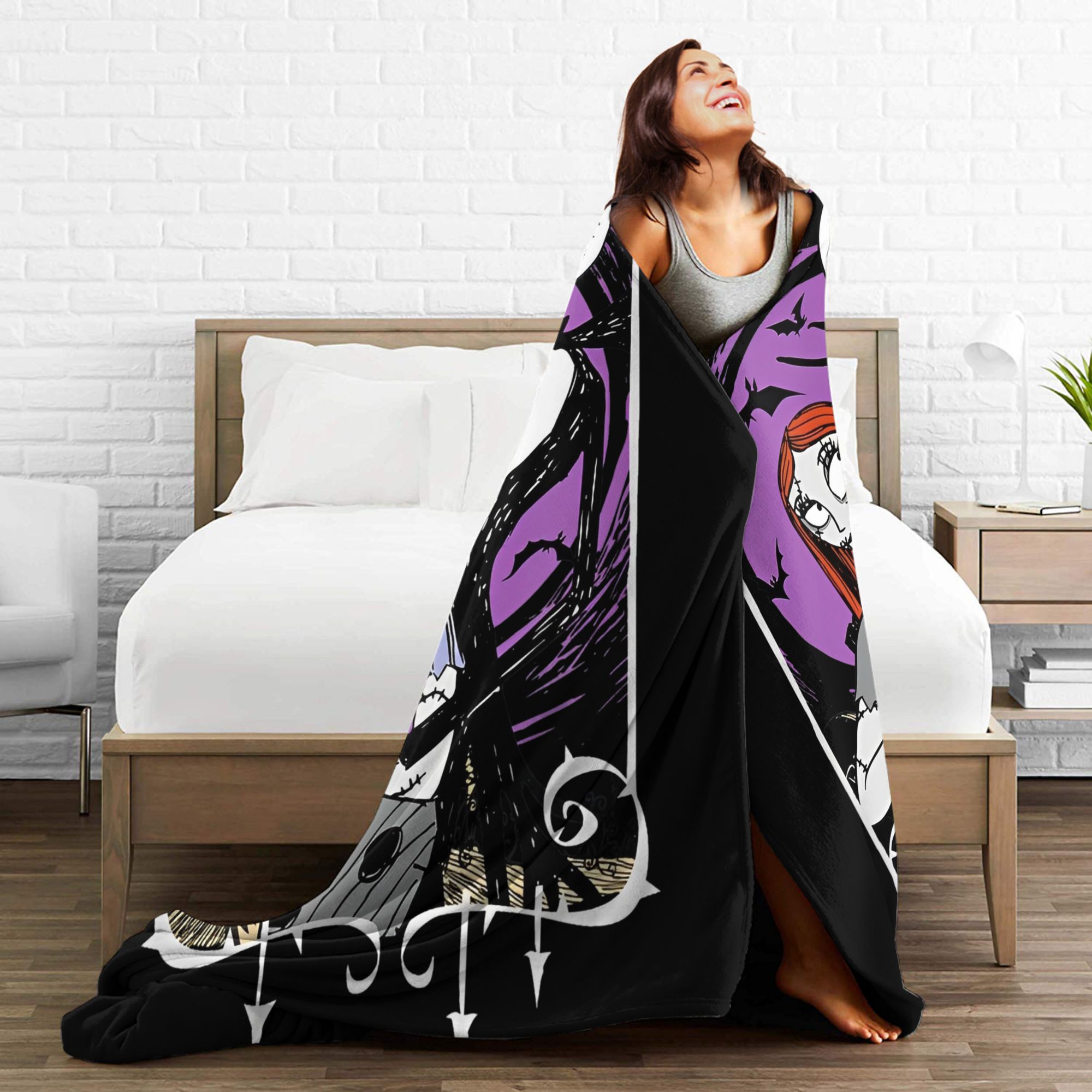 Couverture tricotée Jack et Sa - Christmas Throw Blanket avis et prix