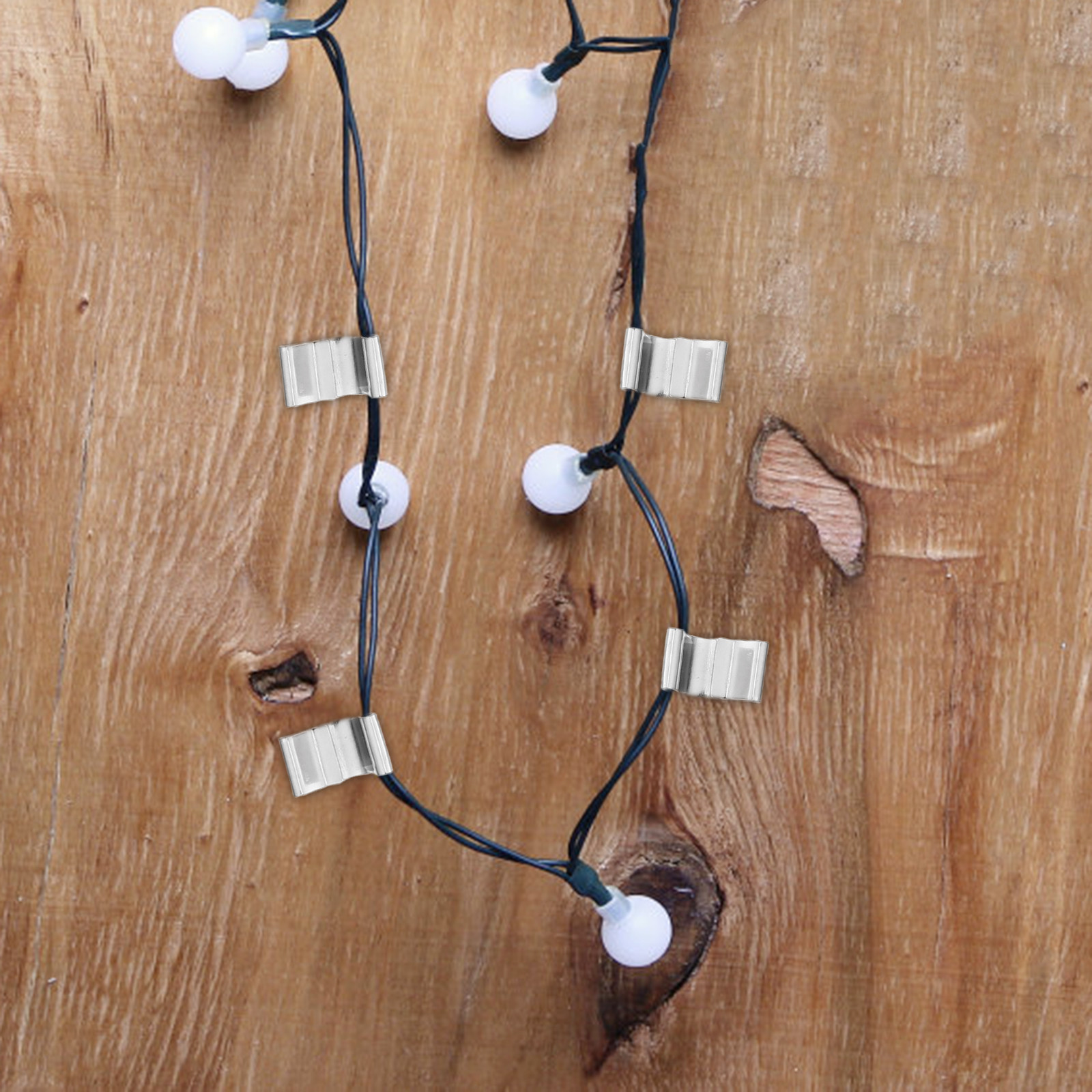 100 pièces de clips métallique - Christmas Lights Outdoor avis et prix