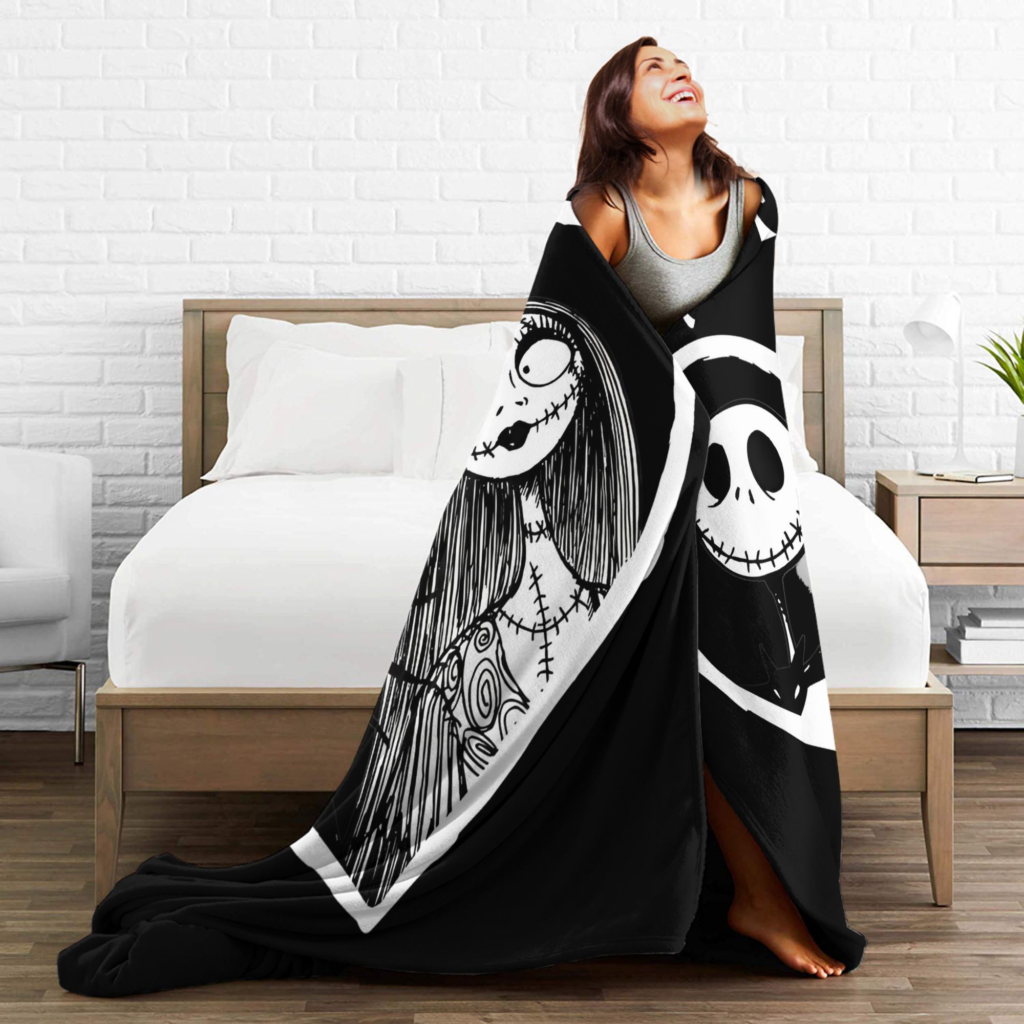 Couverture en laine Jack Skell - Christmas Throw Blanket avis et prix