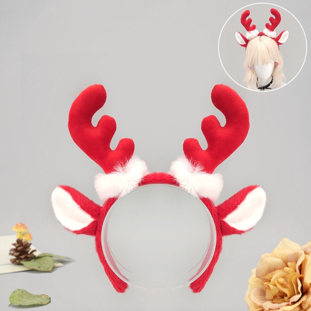 Serre-tête en peluche réaliste - Reindeer Antlers Headband avis et prix