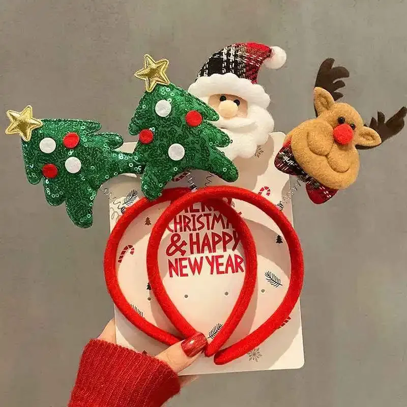 10 pièces bandeau de noël fête - Reindeer Antlers Headband avis et prix