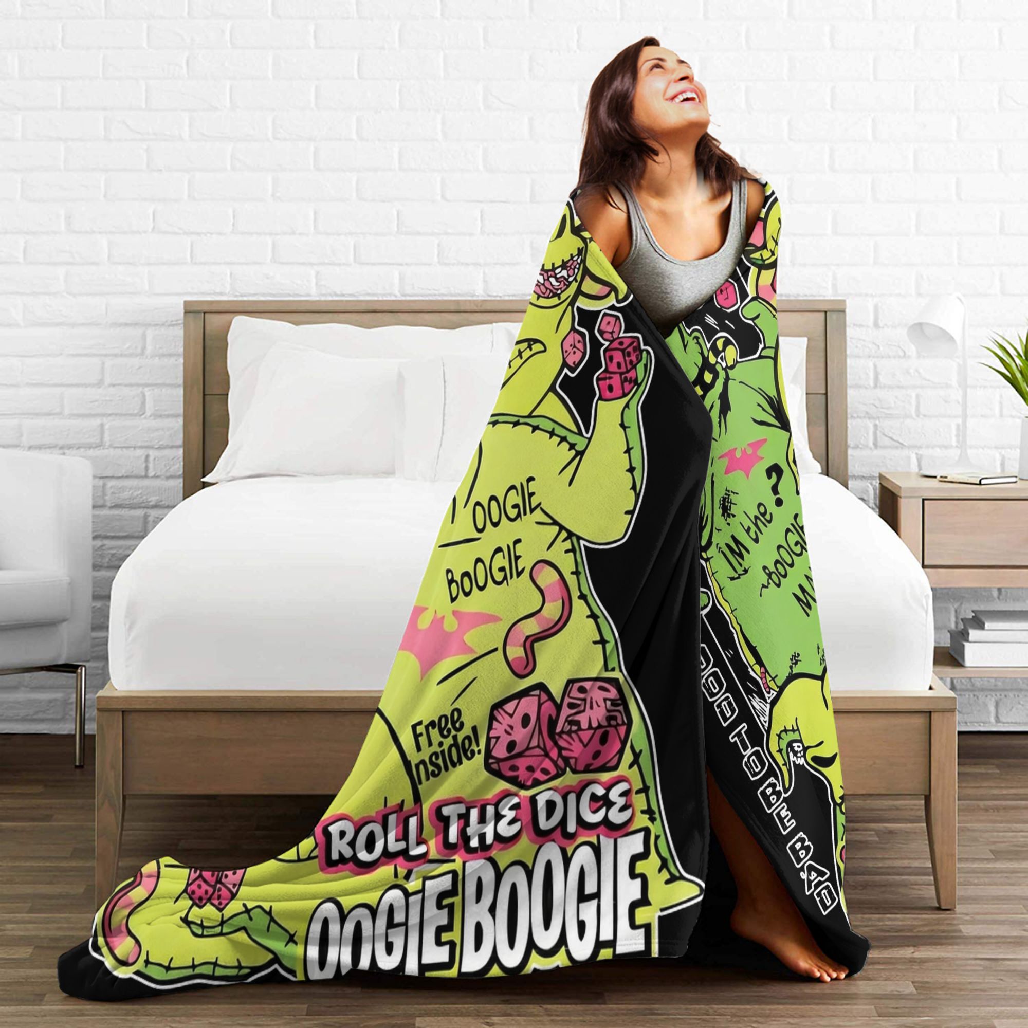 Couverture Oogie Boogie de Nig - Christmas Throw Blanket avis et prix