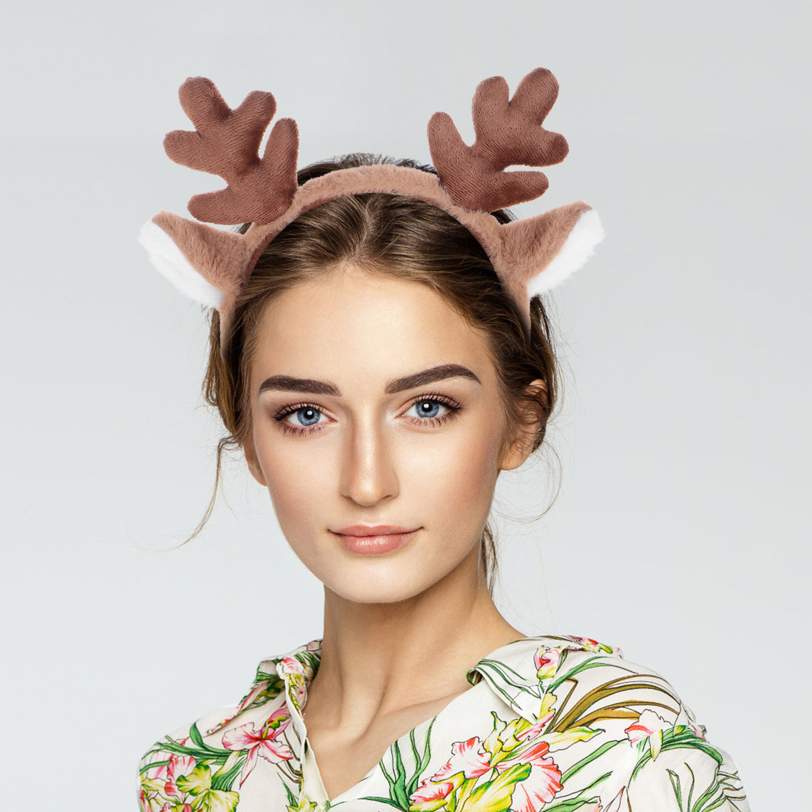 Serre-tête de Noël avec cornes - Reindeer Antlers Headband avis et prix