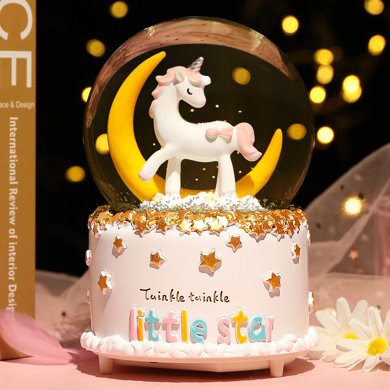 Nouvelle boule de cristal boît - Snow Globe Musical avis et prix